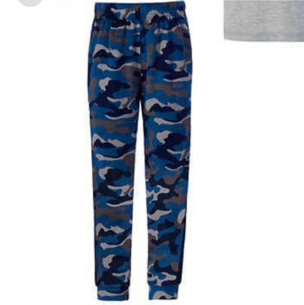 Saint Eve Youth boy 3-piece PJ Set, Blue  long sleeve pants and shirts - Picture 4 of 4